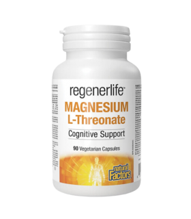 Natural Factors Regenerlife Magnésium L-Thréonate 667 Mg 90 Capsules Végétariennes