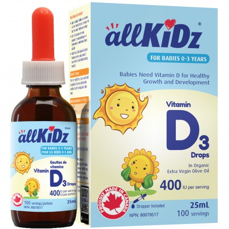 allKIDZ Vitamin D3 25 mL | Unbeatable Prices, Daily Deals | VITASHOP