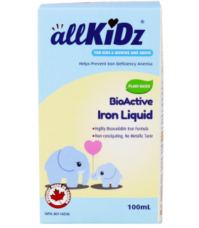allKIDZ BioActive Iron Liquid 100 mL | Unbeatable Prices, Daily Deals | VITASHOP