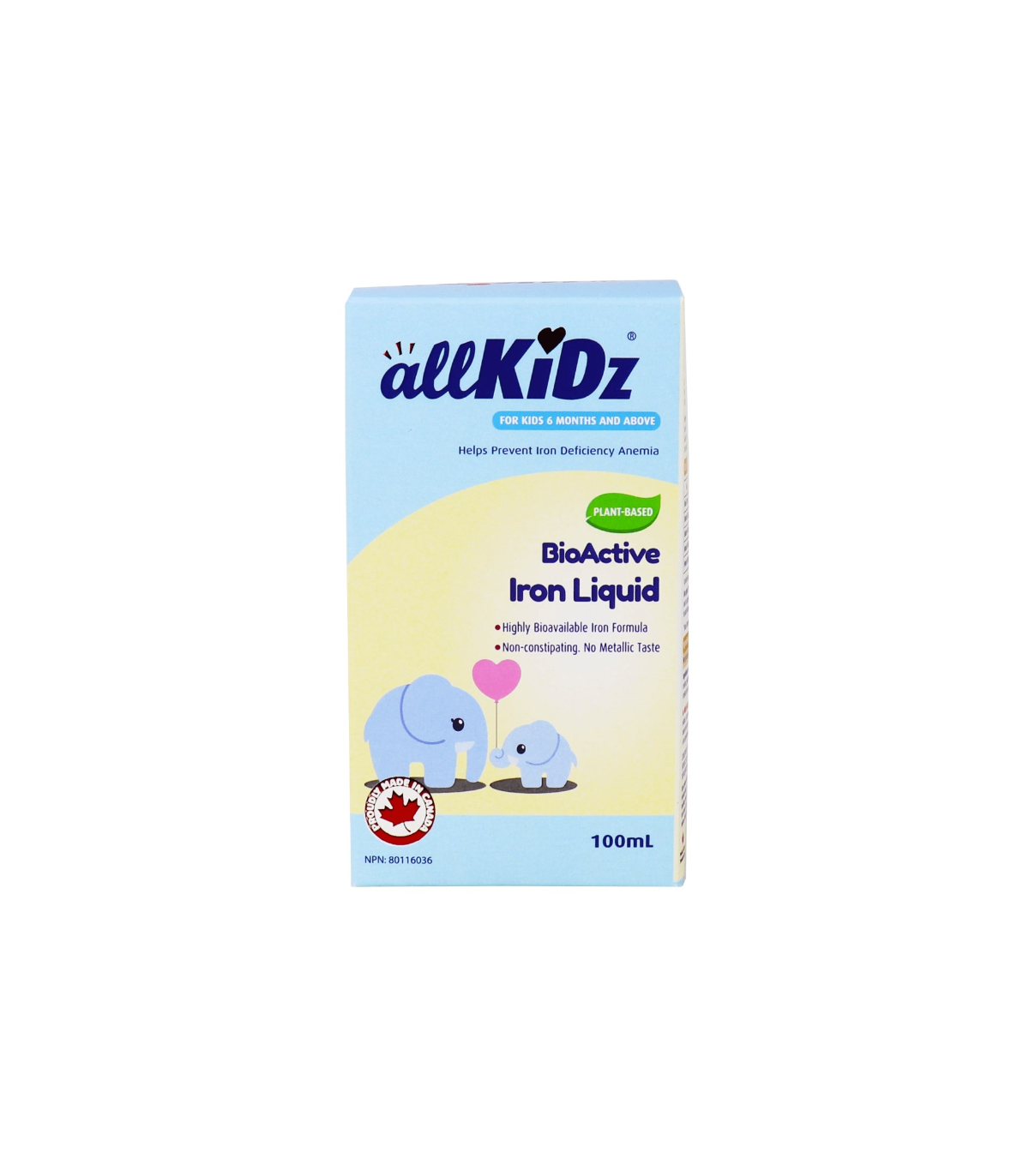 allKIDZ 바이오 액티브 철분 액상 100mL | 매일 업데이트되는 특가 상품 | VITASHOP