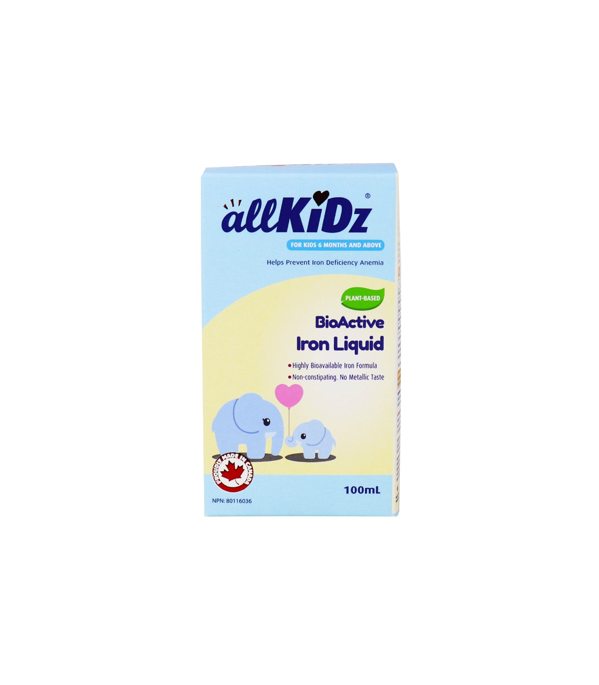 allKIDZ BioActive Iron Liquid 100 mL | Unbeatable Prices, Daily Deals | VITASHOP