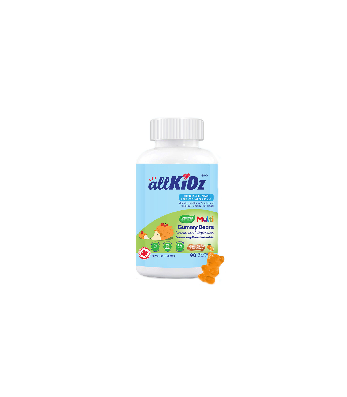 allKIDZ 멀티 구미 베어 베지테리언 90 구미 | 매일 업데이트되는 특가 상품 | VITASHOP