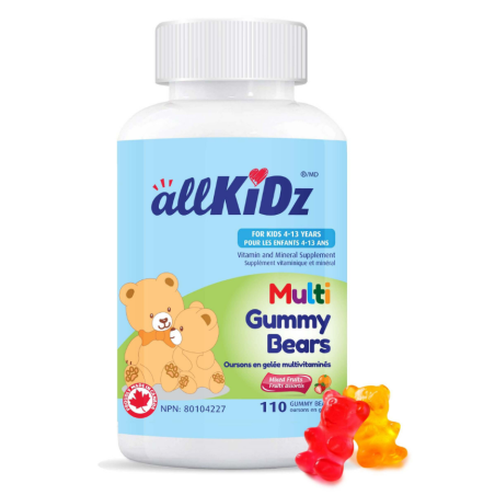 allKIDZ Multi Gummy Bears 110 Gummies | Unbeatable Prices, Daily Deals | VITASHOP