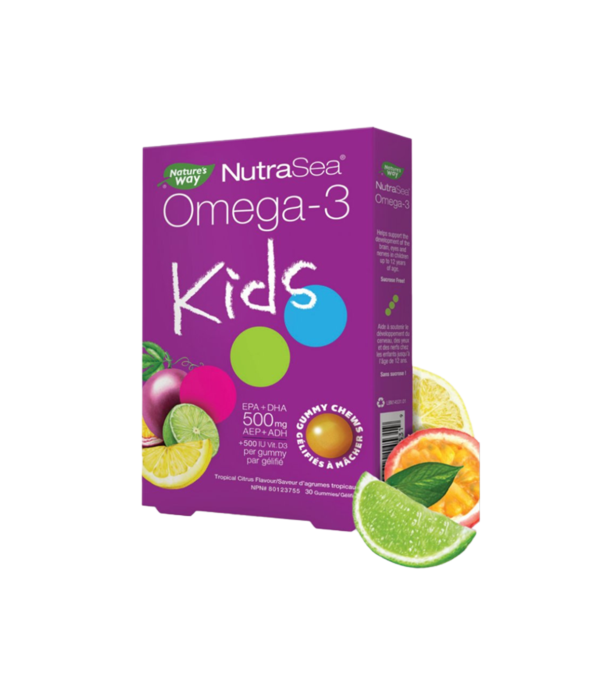 Nature's Way NutraSea Omega-3 Kids Tropical Citrus 30 Gummies | 매일 업데이트되는 특가 상품 | VITASHOP