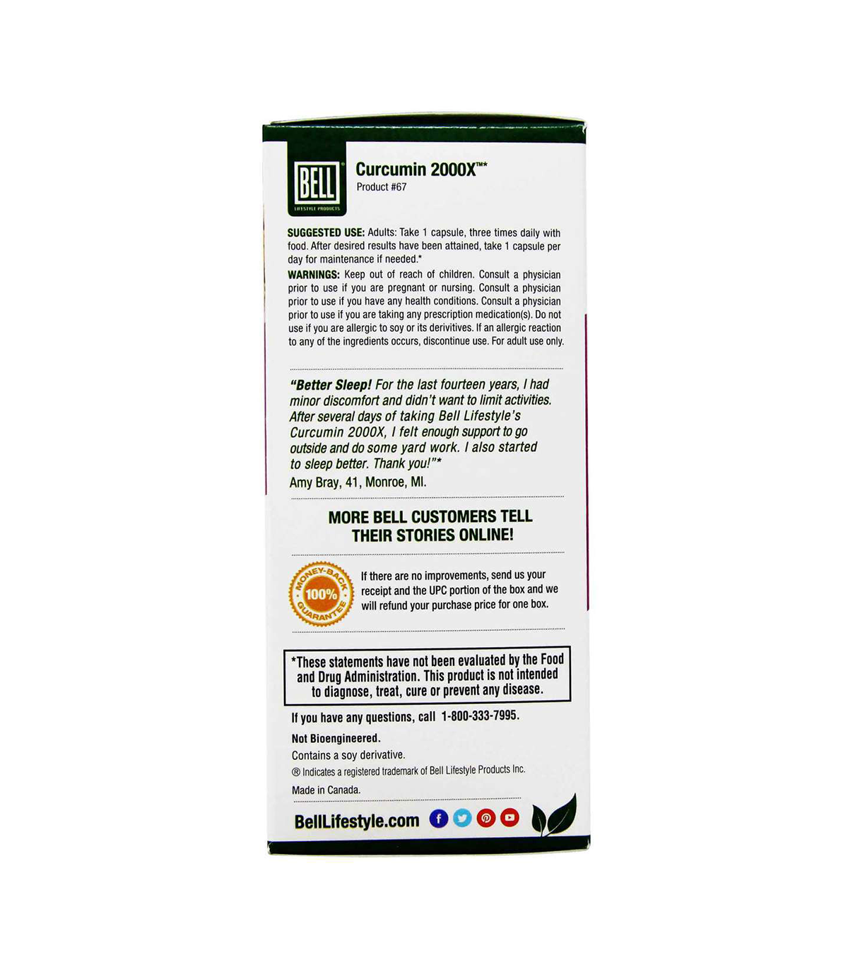 Bell Lifestyle [2 for Deal] Curcumin 2000X 90 캡슐 | 매일 업데이트되는 특가 상품 | VITASHOP