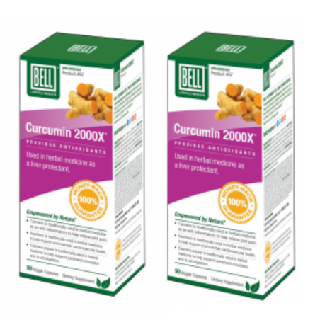 Bell Lifestyle [2 for Deal] Curcumin 2000X 90 Capsules | Unbeatable Prices, Daily Deals | VITASHOP