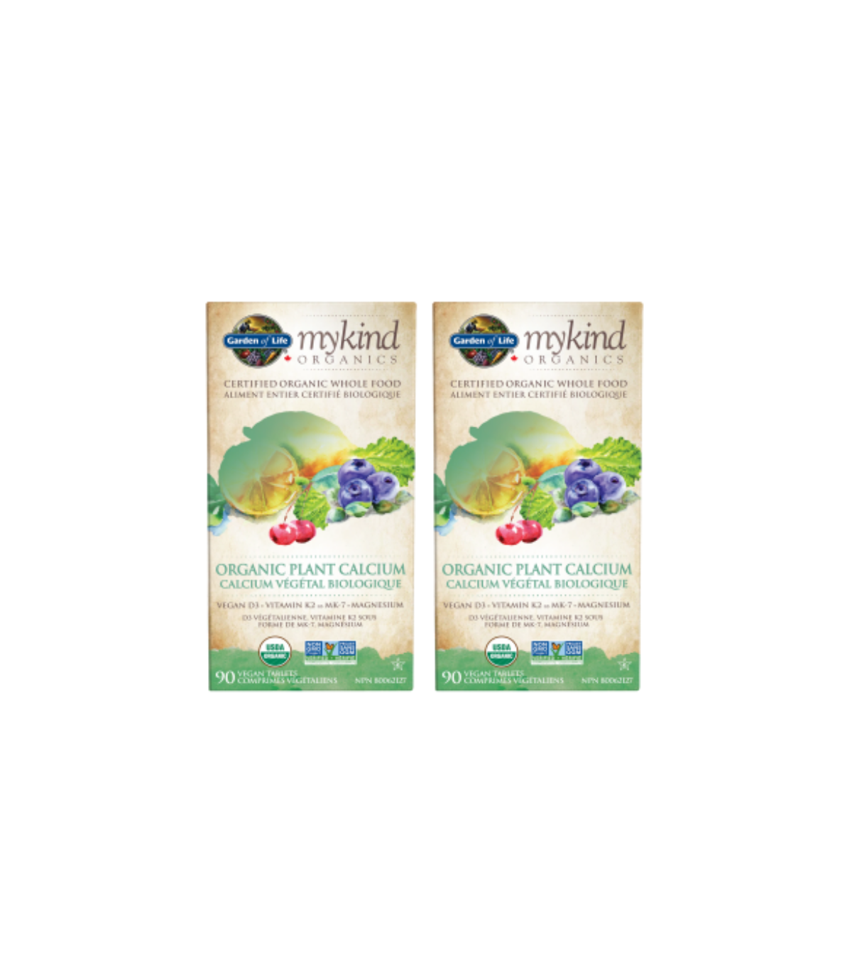 Mykind Organics Organic Plant Calcium 90 Vegi Tablet | Safest & Easiest Shopping Vitamins Online | VITASHOP