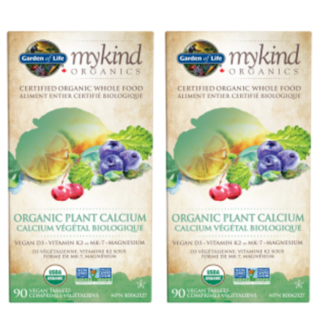 Mykind Organics Organic Plant Calcium 90 Vegi Tablet | Safest & Easiest Shopping Vitamins Online | VITASHOP