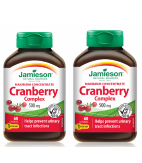 Jamieson [2 for Deal] 蔓越莓浓缩果汁 500 毫克 60 粒胶囊 | 每天不同折扣, 全网最低价格 | 种类齐全的保健品店铺 VITASHOP, 只有你想不到, 没有你买不到 !
