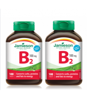 Jamieson [2 for Deal] 维生素 B2100 片 | 每天不同折扣, 全网最低价格 | 种类齐全的保健品店铺 VITASHOP, 只有你想不到, 没有你买不到 !