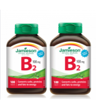 Jamieson [2 for Deal] Vitamin B2 (Riboflavin) 100 Tablets | Unbeatable Prices, Daily Deals | VITASHOP