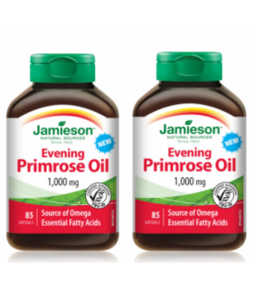 Jamieson [2 for Deal] Evening Primrose Oil 1,000 mg 85 Softgels | Unbeatable Prices, Daily Deals | VITASHOP