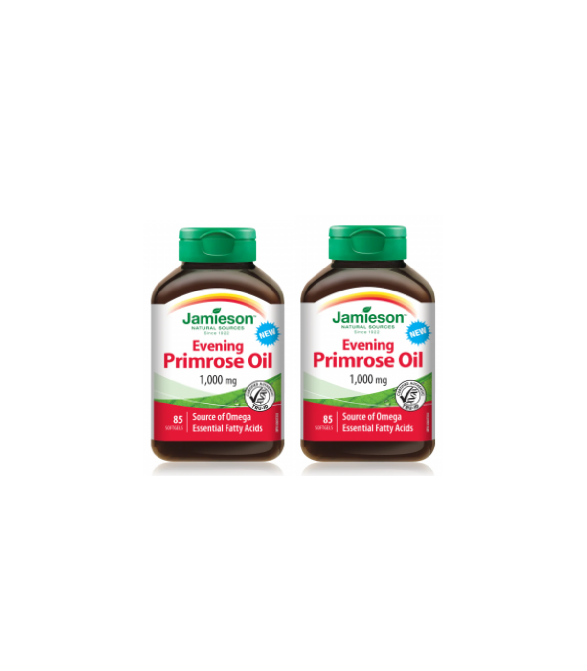 Jamieson [2 for Deal] Evening Primrose Oil 1,000 mg 85 Softgels | Unbeatable Prices, Daily Deals | VITASHOP
