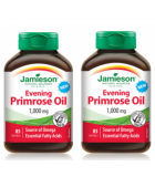 Jamieson [2 for Deal] Evening Primrose Oil 1,000 mg 85 Softgels | Unbeatable Prices, Daily Deals | VITASHOP