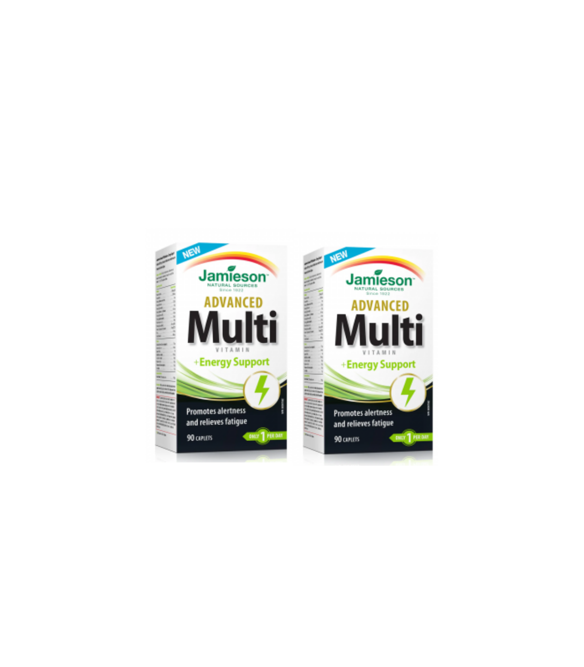 Jamieson [2 for Deal] Advanced Multi & Energy Support 90 Caplets | Unbeatable Prices, Daily Deals | VITASHOP
