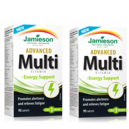 Jamieson [2 for Deal] Advanced Multi & Energy Support 90 Caplets | Unbeatable Prices, Daily Deals | VITASHOP