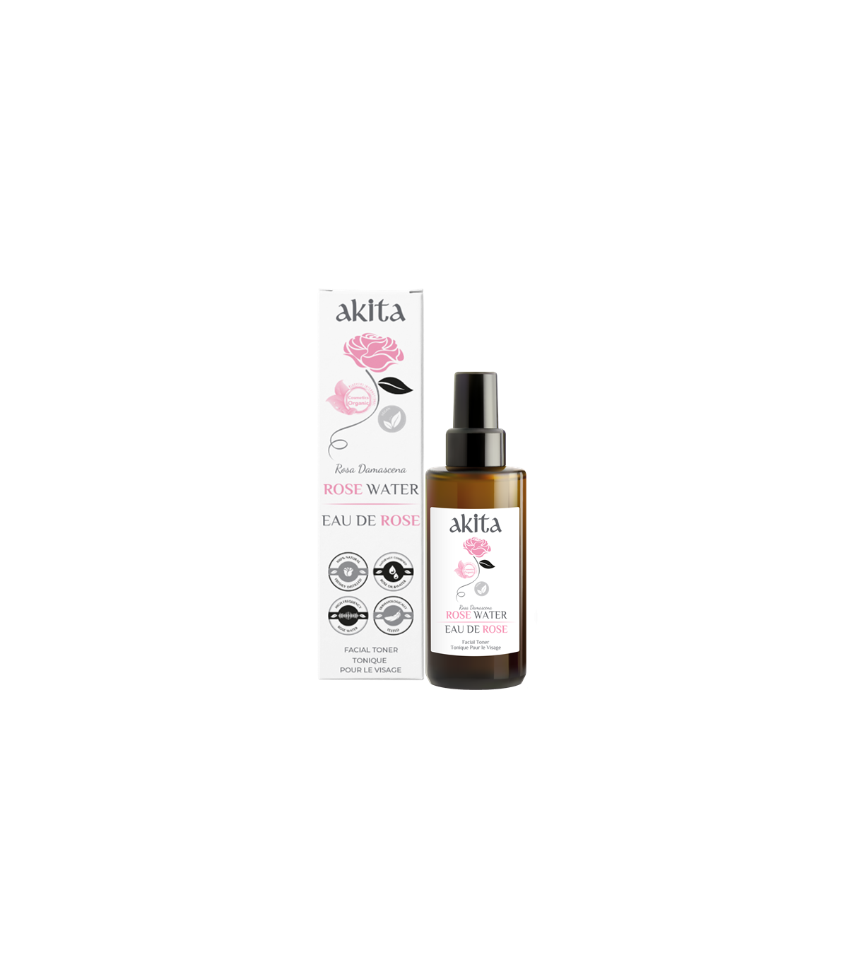 All Natural Rose Water 100 mL