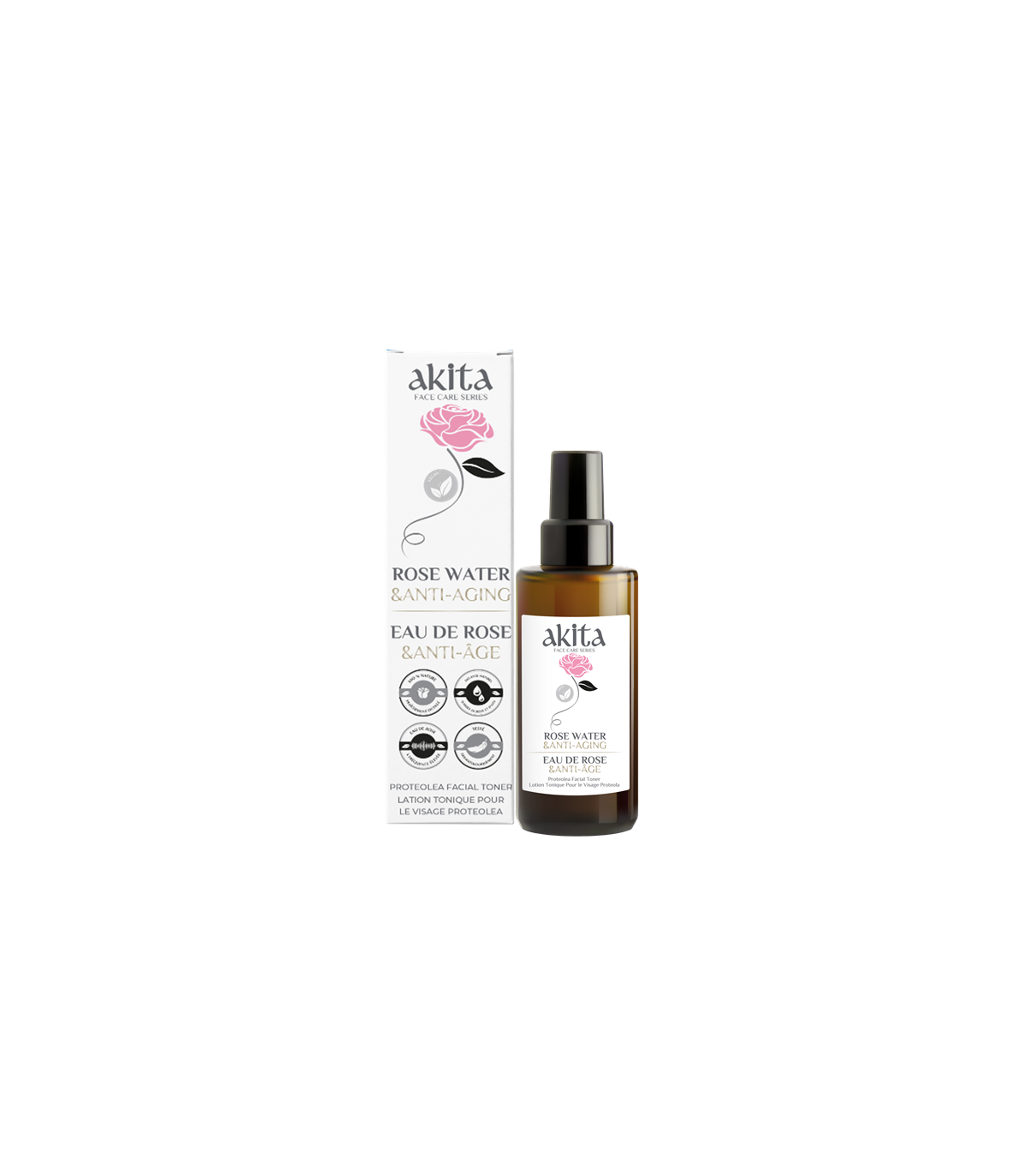 All Natural Rose Water Anti-Aging 100 mL