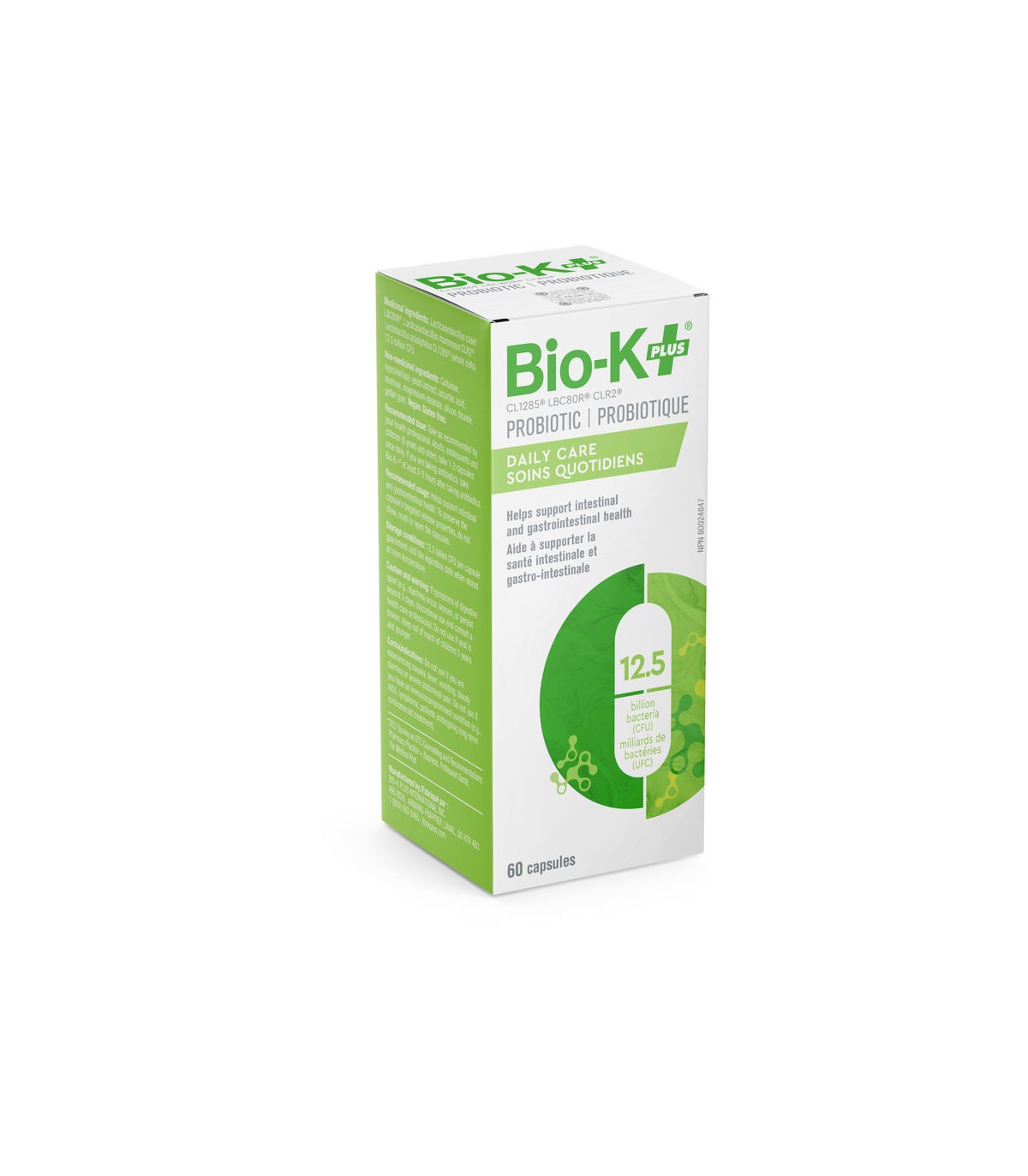 Bio-K+ 데일리케어 125억 60캡슐 | 매일 업데이트되는 특가 상품 | VITASHOP