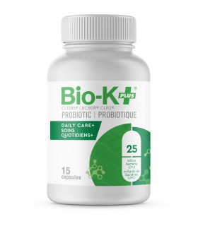 Bio-K+ Daily Care+ 25 Billion 15 Capsules | Unbeatable Prices, Daily Deals | VITASHOP