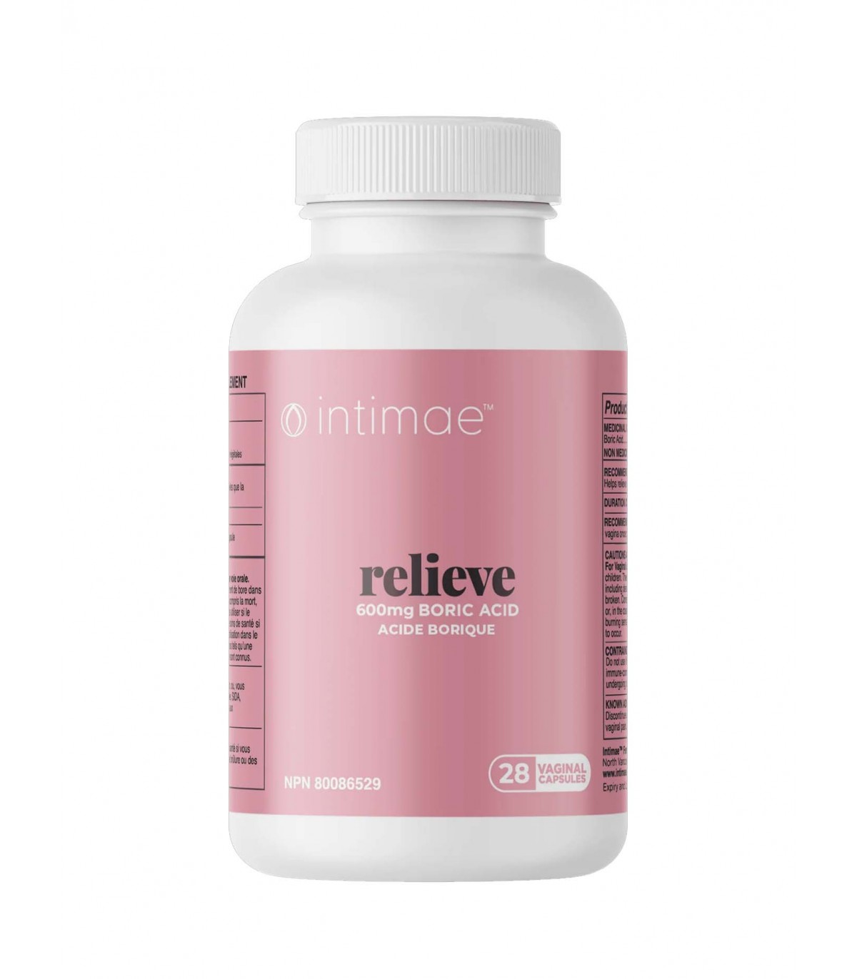 Intimae Relieve Boric Acid Vaginal Suppositories 28 Vaginal Capsules | 매일 업데이트되는 특가 상품 | VITASHOP