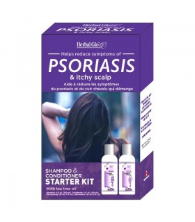 Herbal Glo 건선 샴푸 및 컨디셔너 스타터 키트 | 매일 업데이트되는 특가 상품 | VITASHOP