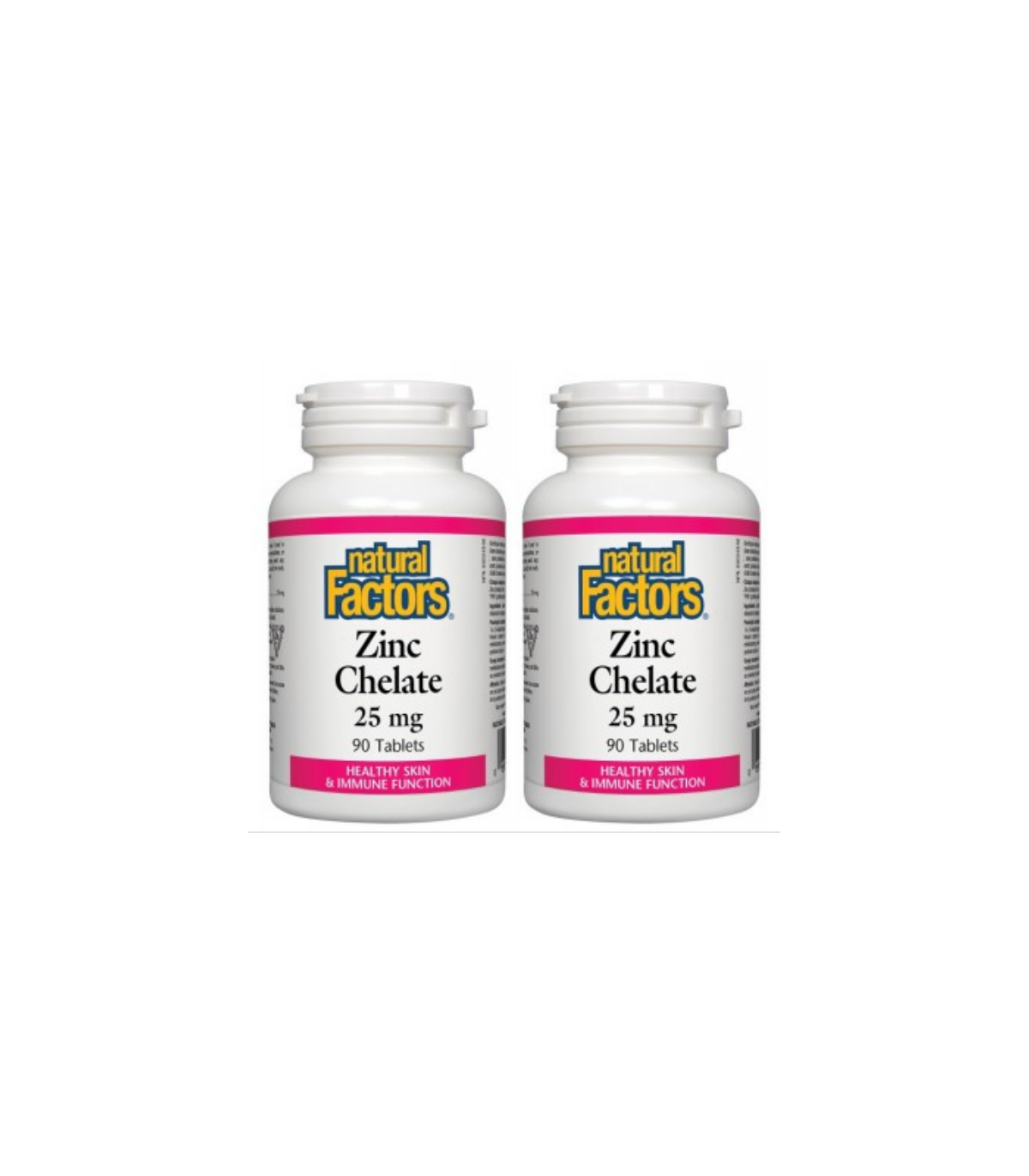 Chélate de zinc 25 mg, 90 comprimés | Safest & Easiest Shopping Vitamins Online | VITASHOP