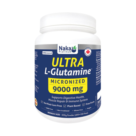Naka 백금 울트라 L- 글루타민 9000 mg 500 g 분말 | 매일 업데이트되는 특가 상품 | VITASHOP