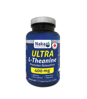 Naka 플래티넘 울트라 L-테아닌 400 mg 75 식물성 캡슐 | 매일 업데이트되는 특가 상품 | VITASHOP