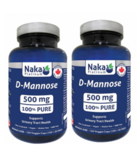 Naka [2 for Deal] 白金 D甘露糖 120 维生素胶囊 | 每天不同折扣, 全网最低价格 | 种类齐全的保健品店铺 VITASHOP, 只有你想不到, 没有你买不到 !