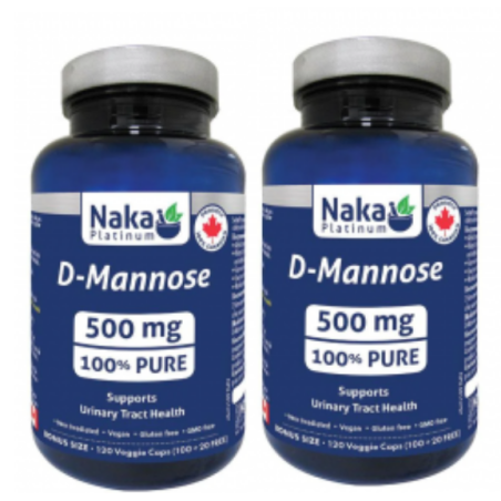 Naka [2 for Deal] 白金 D甘露糖 120 维生素胶囊 | 每天不同折扣, 全网最低价格 | 种类齐全的保健品店铺 VITASHOP, 只有你想不到, 没有你买不到 !
