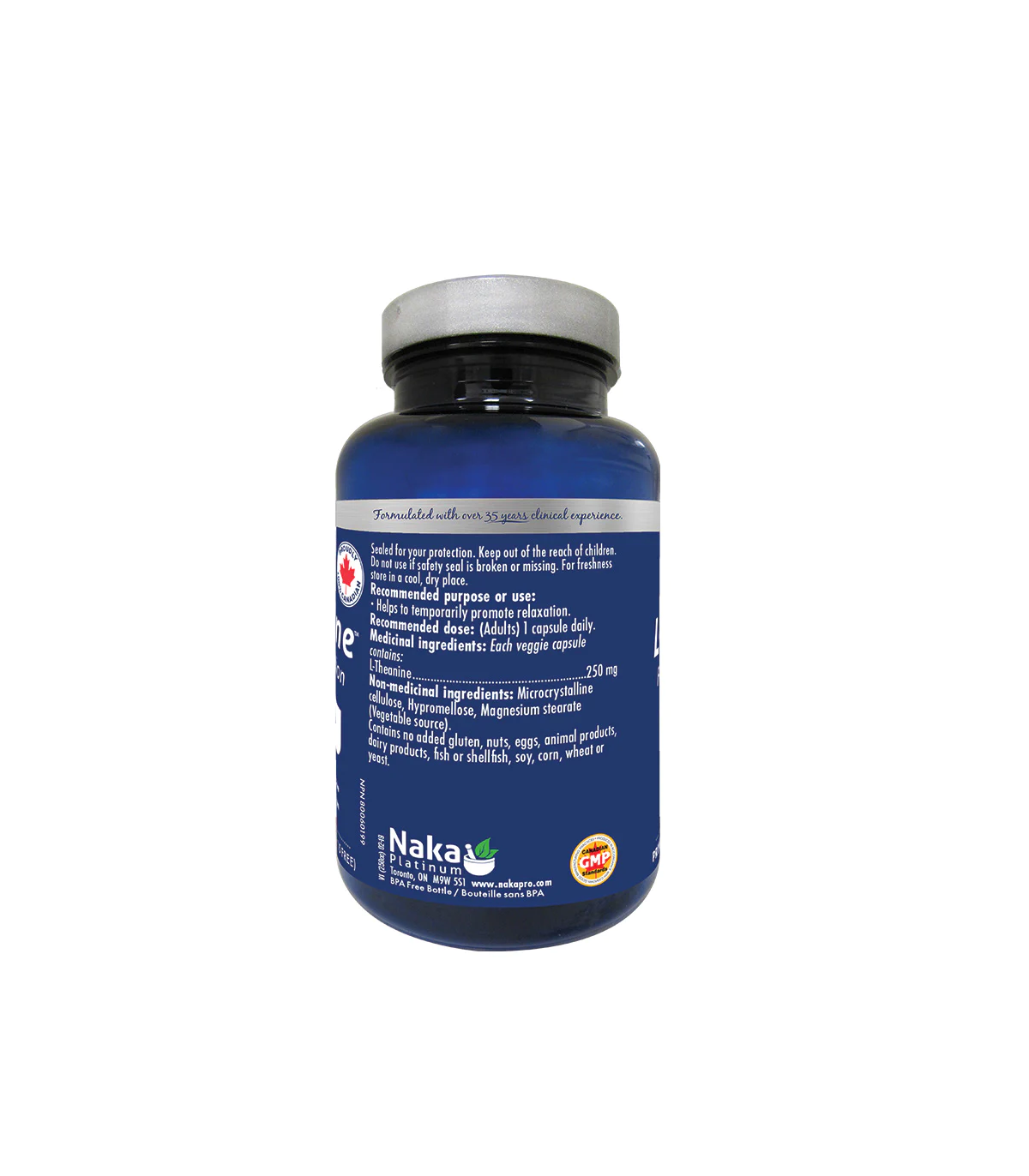 Naka [2 for Deal] 나카 플래티넘 프로 L-테아닌 250 mg 150 식물성 캡슐 | 매일 업데이트되는 특가 상품 | VITASHOP