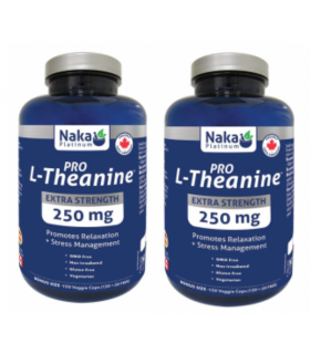 Naka [2 for Deal] 나카 플래티넘 프로 L-테아닌 250 mg 150 식물성 캡슐 | 매일 업데이트되는 특가 상품 | VITASHOP