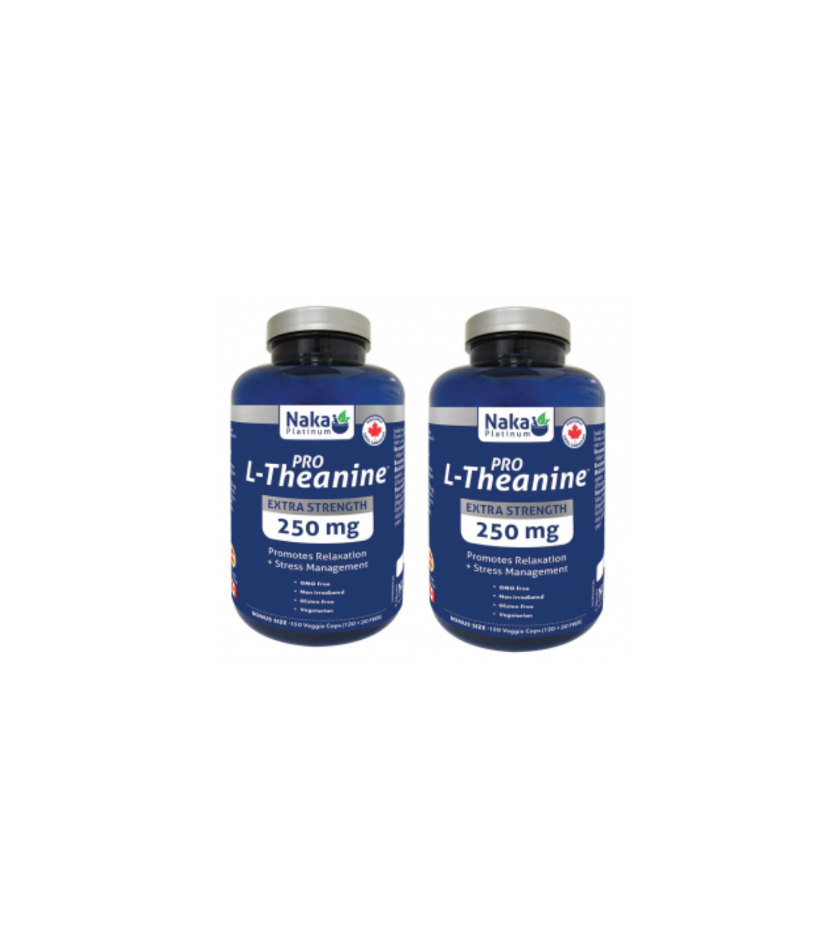 Naka [2 for Deal] Platinum Pro L-Theanine 250 mg 150 Vegi Capsules | Unbeatable Prices, Daily Deals | VITASHOP