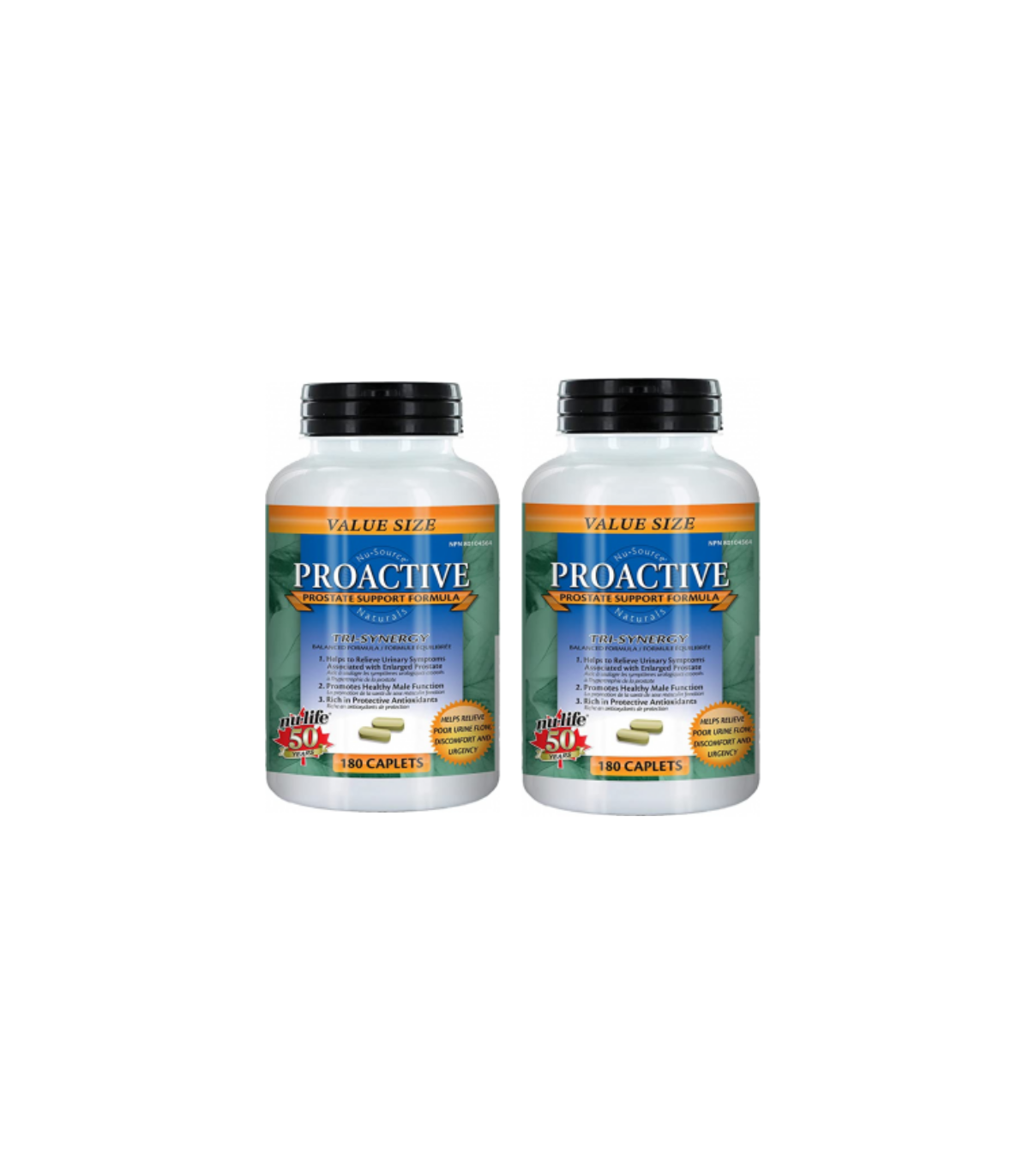 Nu-Life [2 for Deal] Nu-Life Proactive 180 Caplets | Unbeatable Prices, Daily Deals | VITASHOP