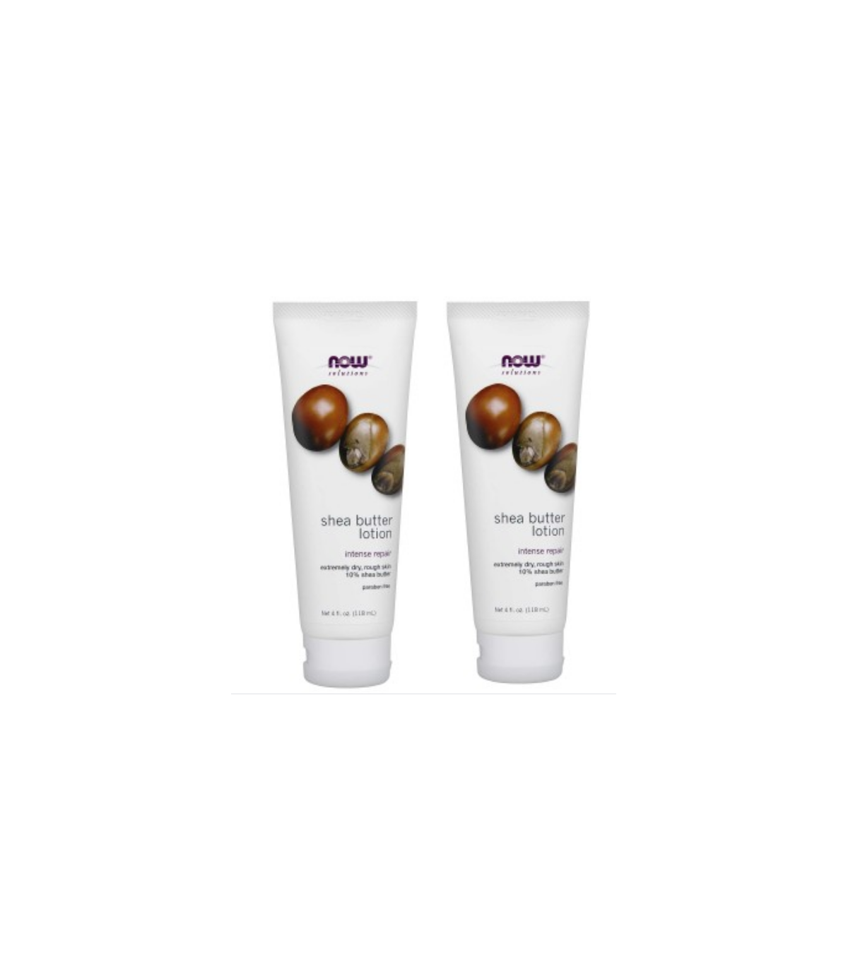 NOW Foods [2 for Deal] Shea Butter Lotion, 118 mL | Unbeatable Prices, Daily Deals | VITASHOP