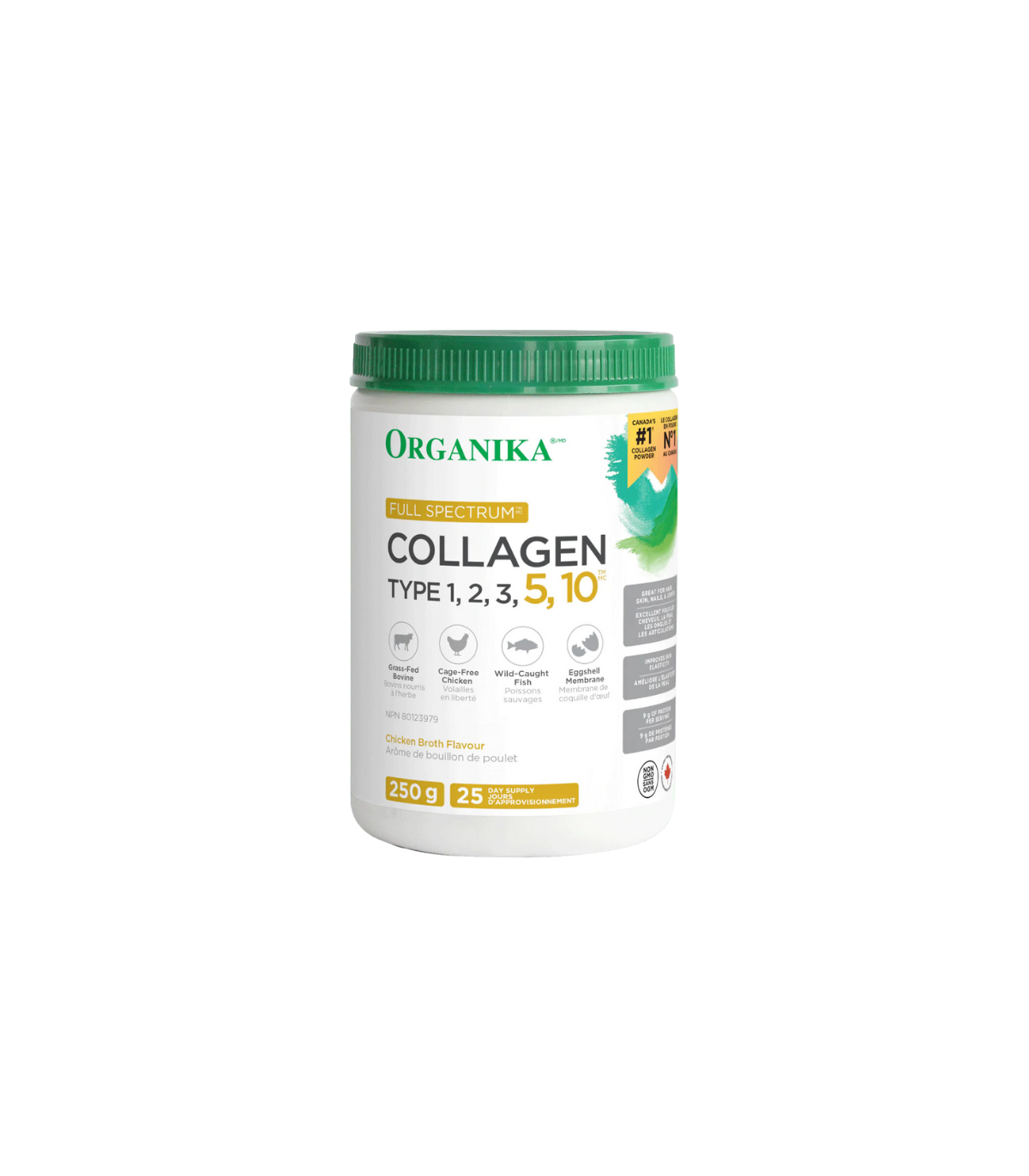 Organika Full Spectrum Collagen Type 1, 2, 3, 5, 10 250 g | Unbeatable Prices, Daily Deals | VITASHOP