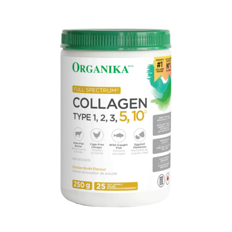 Organika Full Spectrum Collagen Type 1, 2, 3, 5, 10 250 g | Unbeatable Prices, Daily Deals | VITASHOP