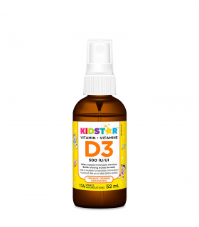 KidStar Vitamin D3 Spray Organic Orange 52 mL | Unbeatable Prices, Daily Deals | VITASHOP