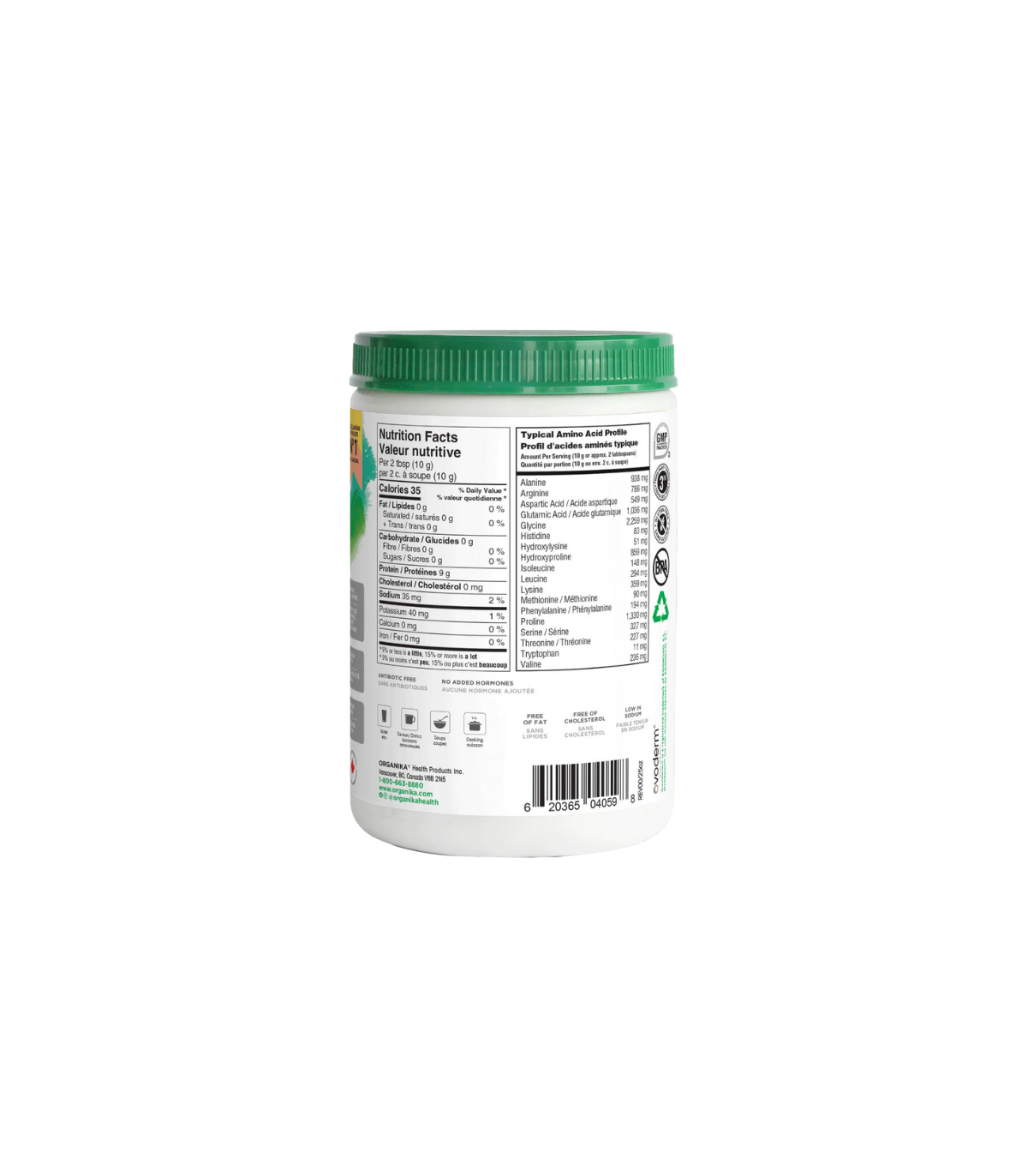 Organika Full Spectrum Collagen Type 1, 2, 3, 5, 10 250 g | Unbeatable Prices, Daily Deals | VITASHOP