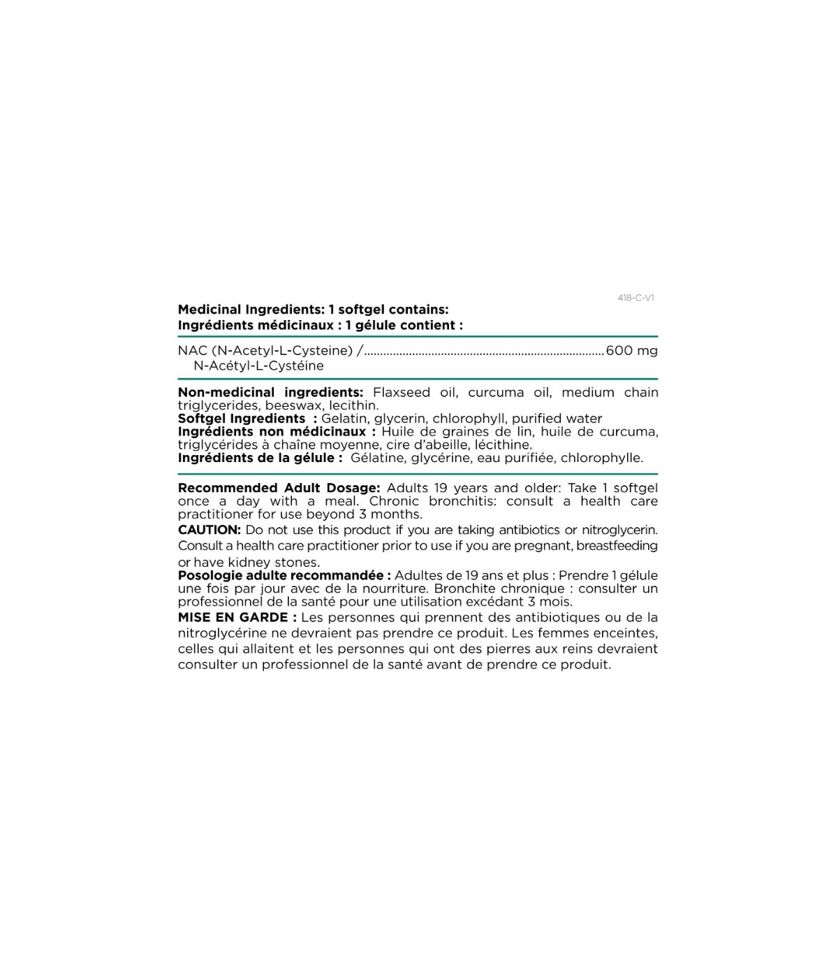 Platinum Naturals NAC 8.5x (N-Acetyl-L-Cysteine) 120 Softgels | 每天不同折扣, 全网最低价格 | 种类齐全的保健品店铺 VITASHOP, 只有你想不到, 没有你买不到 !
