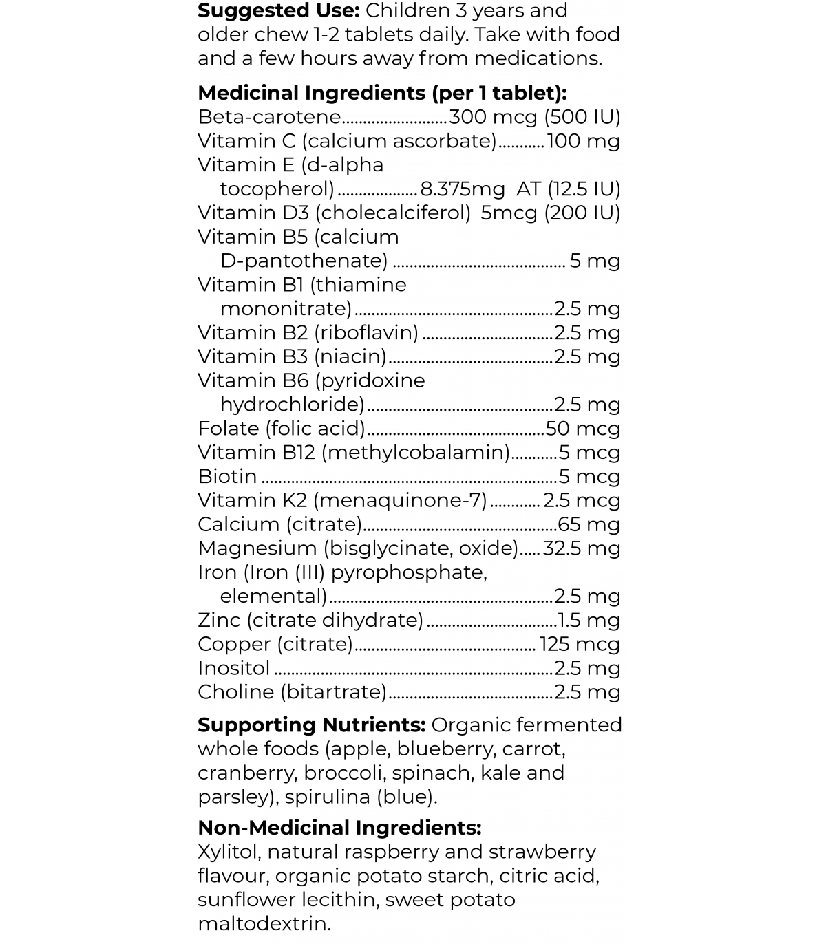 KidStar StarMulti Multinutrient Chewable Space Berry 60 Tablets | Unbeatable Prices, Daily Deals | VITASHOP