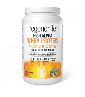 Natural Factors RegenerLife High Alpha Whey Protein Vanilla 885 g | Unbeatable Prices, Daily Deals | VITASHOP