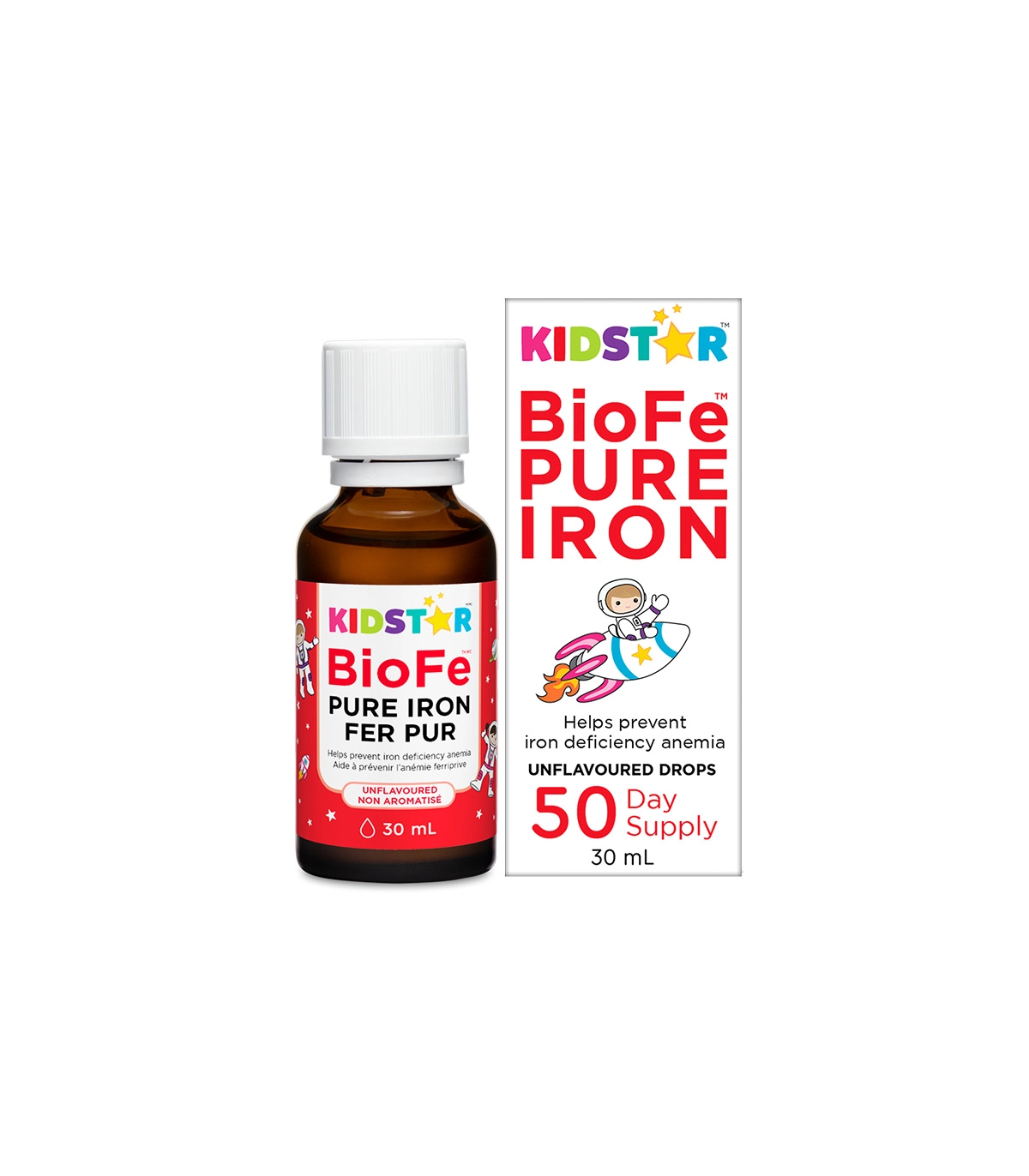 KidStar BioFe Pure Iron Drops Unflavoured 30 mL | 每天不同折扣, 全网最低价格 | 种类齐全的保健品店铺 VITASHOP, 只有你想不到, 没有你买不到 !