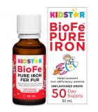 KidStar BioFe Pure Iron Drops Unflavoured 30 mL | 每天不同折扣, 全网最低价格 | 种类齐全的保健品店铺 VITASHOP, 只有你想不到, 没有你买不到 !
