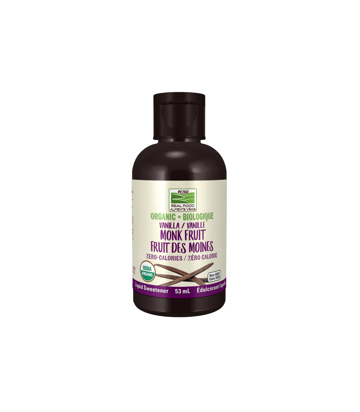 NOW Foods 有机蒙汗果液体甜味剂 香草味 53 mL | 每天不同折扣, 全网最低价格 | 种类齐全的保健品店铺 VITASHOP, 只有你想不到, 没有你买不到 !