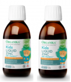 Organika [2 for Deal] 오가니카 키즈 리퀴드 징크 + 비타민 C 100ml | 매일 업데이트되는 특가 상품 | VITASHOP