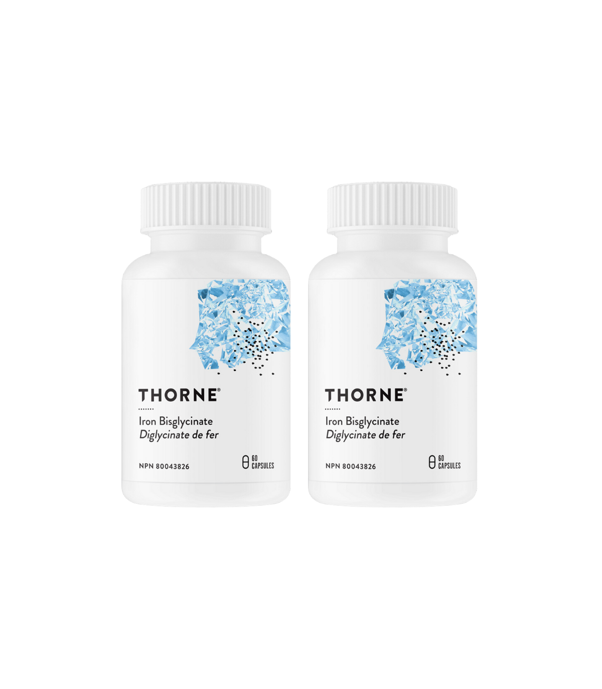 Iron Bisglycinate 60 Capsules | Safest & Easiest Shopping Vitamins Online | VITASHOP