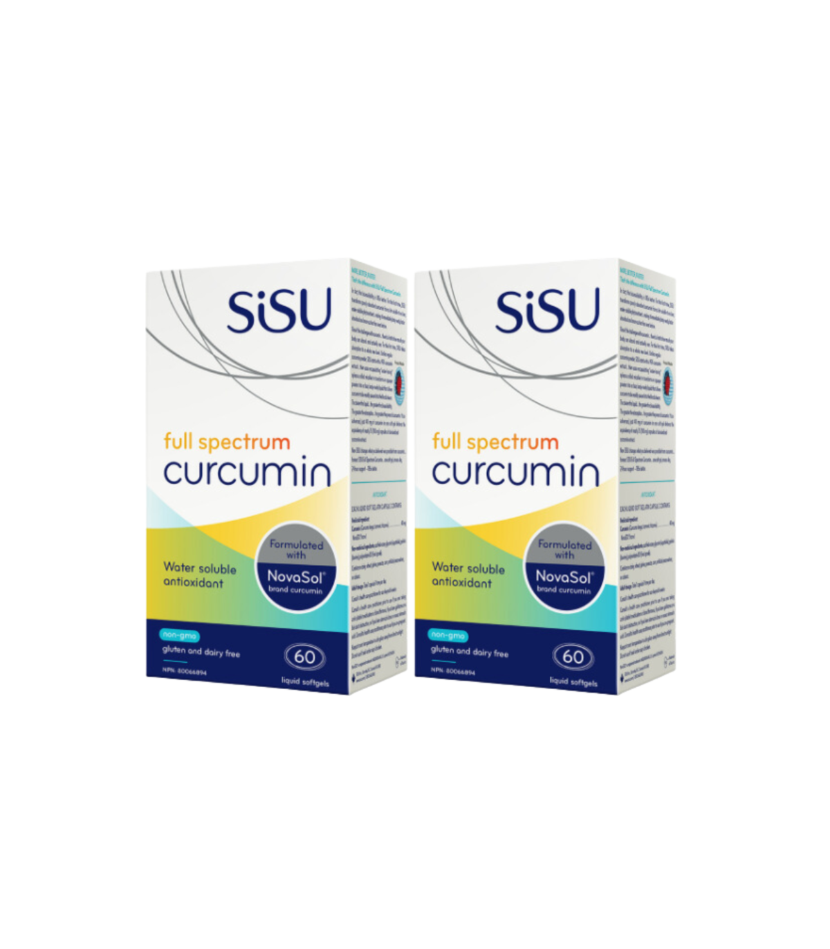 SISU [2 for Deal] Full Spectrum Curcumin, 60 Liquid Soft Gels | Unbeatable Prices, Daily Deals | VITASHOP