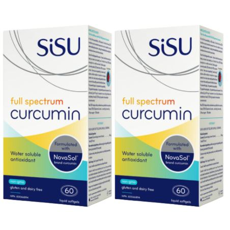 SISU [2 for Deal] Full Spectrum Curcumin, 60 Liquid Soft Gels | Unbeatable Prices, Daily Deals | VITASHOP